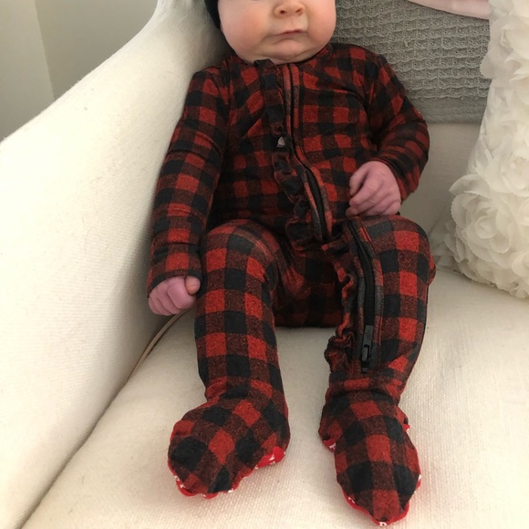 Posh Peanut Ruffled One Piece - Grayson - Picture 3 of 3